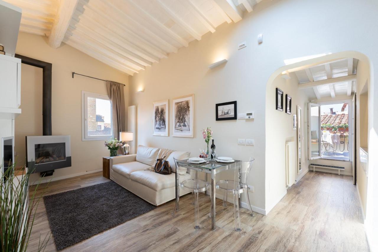 Terrace Apt In Piazza Strozzi-Center Of 佛罗伦萨 外观 照片